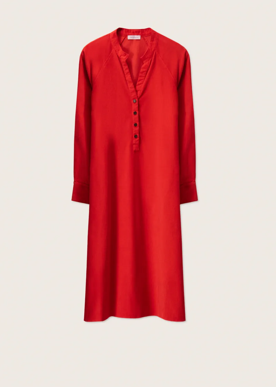 Robes | Rosso35 Robe-Polo courte évasée